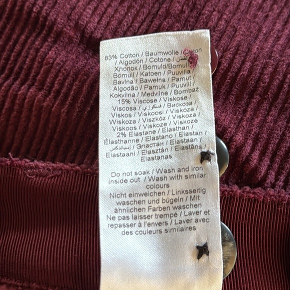 Part Two | Misha Cropped Corduroy Pants - Picture 8 of 8